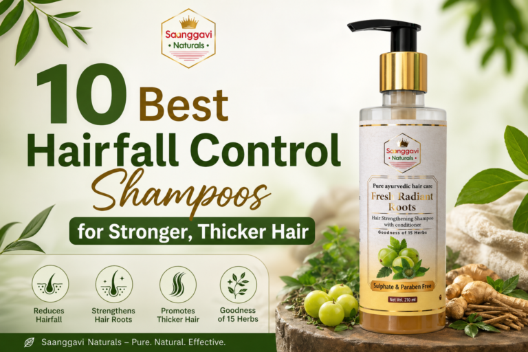 10 Best Hairfall Control Shampoos for Stronger, Thicker Hair