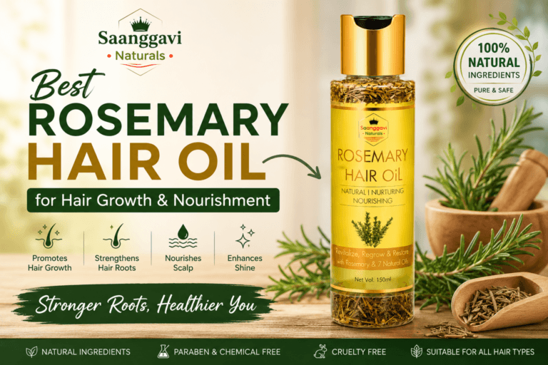 Best Rosemary Hair Oil for Hair Growth & Nourishment