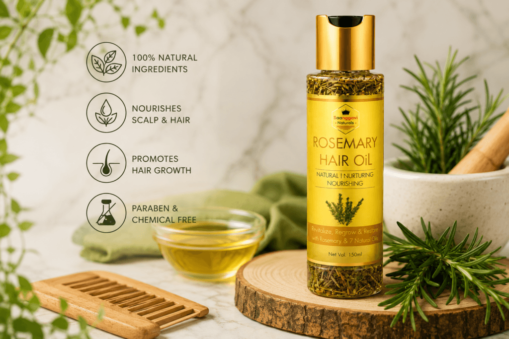 Rosemary oil for hair growth