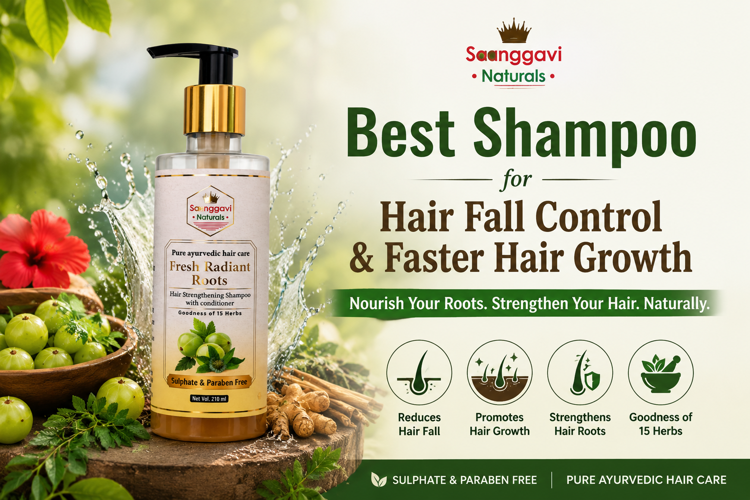best shampoo for hair fall and hair growth