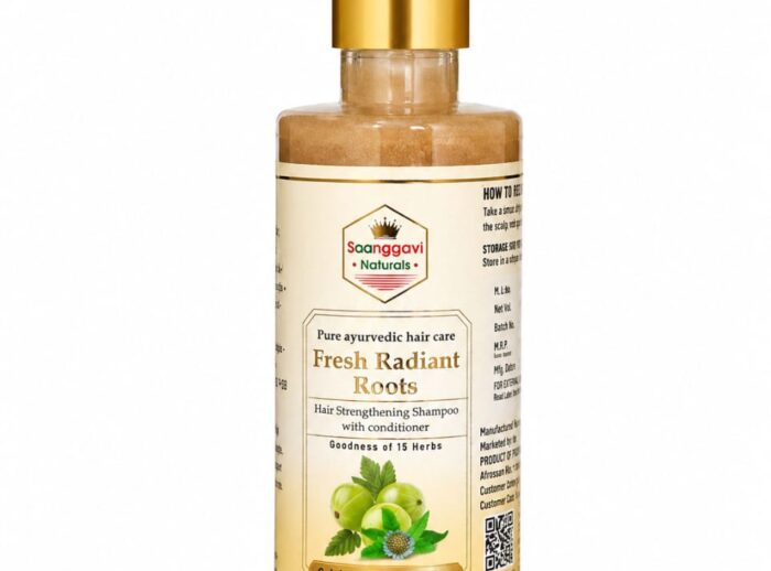 Saanggavi Naturals Herbal Shampoo for Hair Fall Control