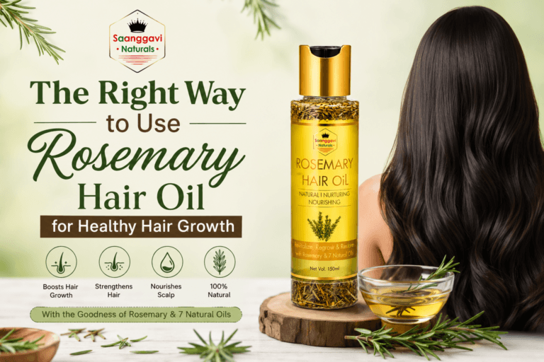The Right Way to Use Rosemary oil for Hair growth